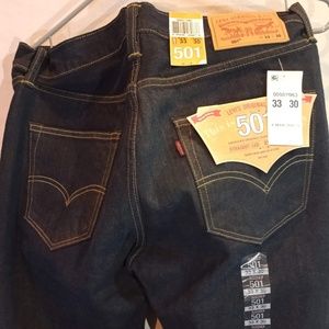 LEVIS 501s - Brand New